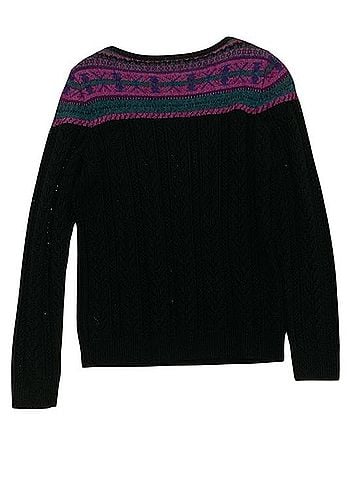 Lauren by Ralph Lauren Fair Isle Sweater Pullover Sweater (view 2)