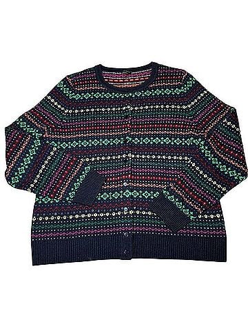 Talbots Nordic Fair Isle Cardigan (view 1)