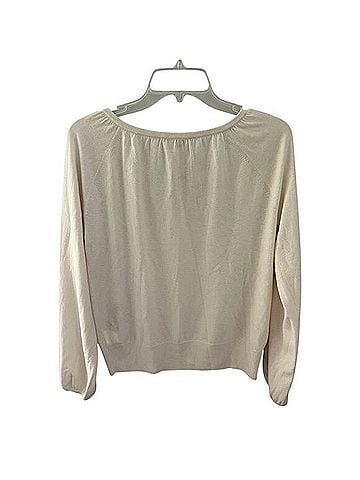 Tory Burch Gemini Link Cashmere Pullover Sweater (view 2)