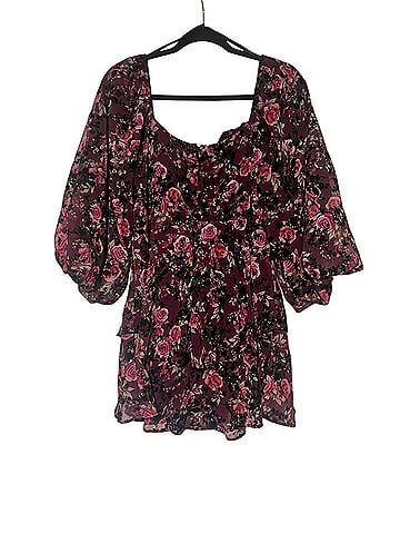 Altar'd State Ellerbina Floral Mini Dress Casual Dress (view 2)