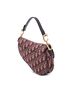 Dior 100% Canvas Red Mini Oblique Canvas Saddle Bag One size - photo 3