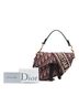 Dior 100% Canvas Red Mini Oblique Canvas Saddle Bag One size - photo 8