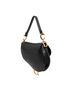 Dior 100% Leather Black Smooth Calfskin Saddle Bag One size - photo 3