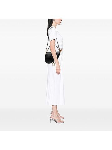 Dior Smooth Calfskin Saddle Bag (view 2)