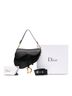 Dior 100% Leather Black Smooth Calfskin Saddle Bag One size - photo 7