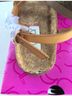 Sugar 100% Leather Tan Sandals Size 7 - photo 6
