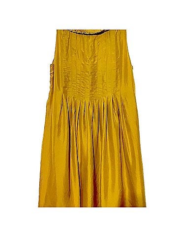 Grace Elements 100% silk pleated bodice swing Casual Dress (view 2)