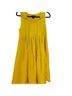 Grace Elements 100% Silk Yellow Casual Dress Size 10 - photo 1