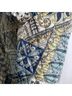 BonWorth 100% Cotton Floral Paisley Blue Yellow Jacket Size L - photo 11