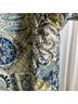 BonWorth 100% Cotton Floral Paisley Blue Yellow Jacket Size L - photo 10