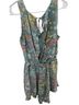 June & Hudson 100% Polyester Floral Multi Color Romper Size L - photo 2