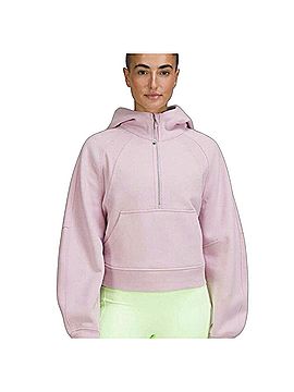 Lululemon Athletica Scuba Oversized Half-Zip Hoodie Sweatshirt (view 1)