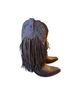 Liberty Black 100% Leather Brown Boots Size 7 1/2 - photo 3