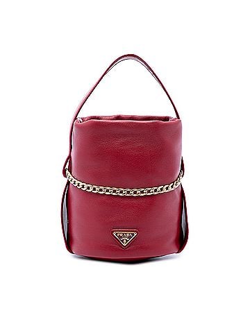 Prada Mini Nappa Petit Sac Bucket Bag (view 1)