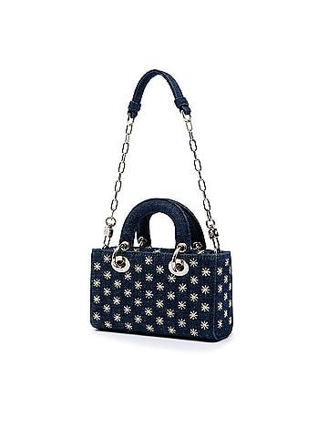 Dior Micro Denim Embroidered Star Lady D Joy (view 2)