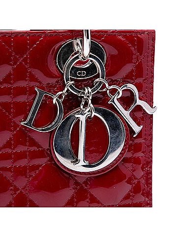 Dior Medium Patent Cannage Lady Dior (view 2)