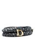 Dior 100% Canvas Blue Oblique Canvas Saddle Bag One size - photo 4
