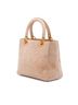 Dior 100% Suede Pink Medium Suede Cannage Lady Dior One size - photo 3
