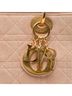 Dior 100% Suede Pink Medium Suede Cannage Lady Dior One size - photo 7