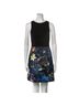 Alice + Olivia 100% Polyester 95% Polyester 5% Elastane 65% Viscose 23% Nylon 12% Elastane Floral Black Casual Dress Size XS - photo 7