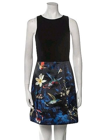 Alice + Olivia Amabel Bird Box Casual Dress (view 1)