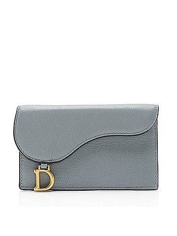Christian Dior Dior Calfskin Saddle Cosmos Zipped Card Holder (view 1)