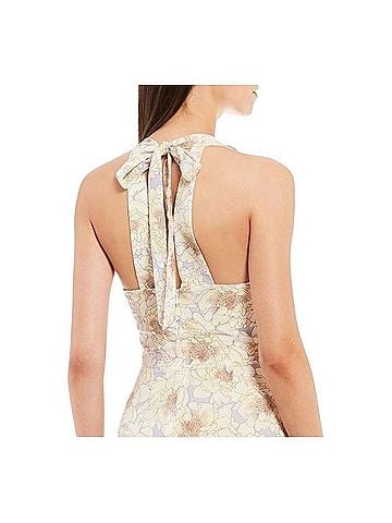 Badgley Mischka Belle 'Naty' Cocktail Dress (view 2)