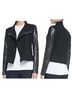Vince. 50% Wool 47% Acrylic 3% Polyamide 100% Leather 72% Viscose 23% Polyamide 5% Elastane 100% Polyester Tweed Black Jacket Size XS - photo 1