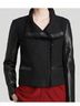 Vince. 50% Wool 47% Acrylic 3% Polyamide 100% Leather 72% Viscose 23% Polyamide 5% Elastane 100% Polyester Tweed Black Jacket Size XS - photo 15