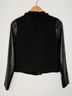 Vince. 50% Wool 47% Acrylic 3% Polyamide 100% Leather 72% Viscose 23% Polyamide 5% Elastane 100% Polyester Tweed Black Jacket Size XS - photo 7