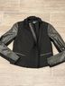 Vince. 50% Wool 47% Acrylic 3% Polyamide 100% Leather 72% Viscose 23% Polyamide 5% Elastane 100% Polyester Tweed Black Jacket Size XS - photo 8