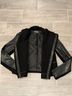 Vince. 50% Wool 47% Acrylic 3% Polyamide 100% Leather 72% Viscose 23% Polyamide 5% Elastane 100% Polyester Tweed Black Jacket Size XS - photo 9