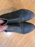 Rag & Bone 100% Leather Black Gray Ankle Boots Size 9 - photo 6