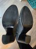 Rag & Bone 100% Leather Black Gray Ankle Boots Size 9 - photo 7
