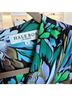 Hale Bob Print Green Blue Cocktail Dress Size S - photo 3