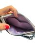 Coach Solid Gray Makeup Bag One size - photo 4
