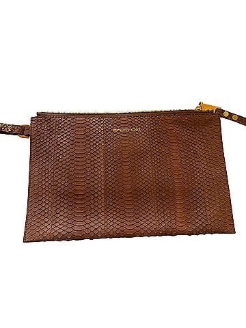 Michael Kors Leather Clutch (view 1)