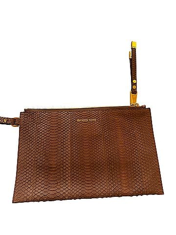Michael Kors Leather Clutch (view 2)