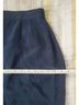 Due Per Due 100% Silk Blue Silk Skirt Size 6 - photo 5