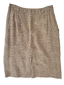 Linda Allard Ellen Tracy Silk Skirt (view 2)