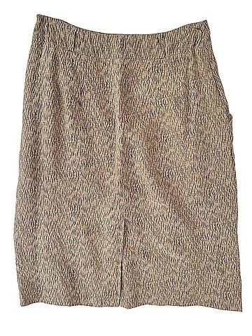 Linda Allard Ellen Tracy Silk Skirt (view 2)