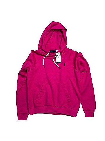 Ralph Lauren Shrunken Fit Hoodie Pullover Hoodie (view 1)