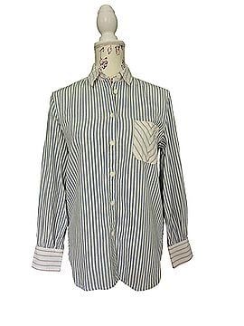 Rag & Bone Maxine Poplin Stripe Long Sleeve Button-Down Shirt (view 1)