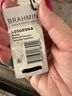 Brahmin Stripes Tan White Leather Shoulder Bag One size - photo 3