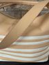 Brahmin Stripes Tan White Leather Shoulder Bag One size - photo 11