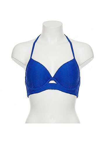Luli Fama Hot Tropics Underwire Top in Electric Blue (view 1)