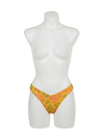 RVCA Medium French Bikini Bottom in Multi (view 1)