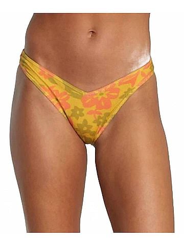 RVCA Medium French Bikini Bottom in Multi (view 2)