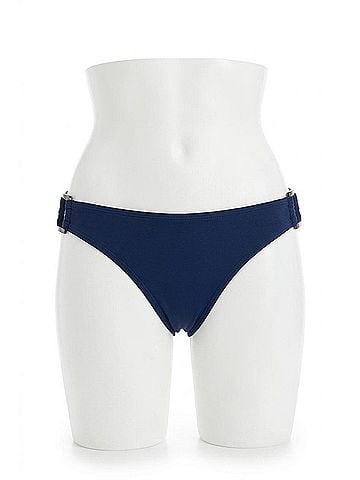Helen Jon Tortoise Hipster Bikini Bottom in Navy (view 1)