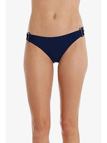 Helen Jon Tortoise Hipster Bikini Bottom in Navy (view 2)